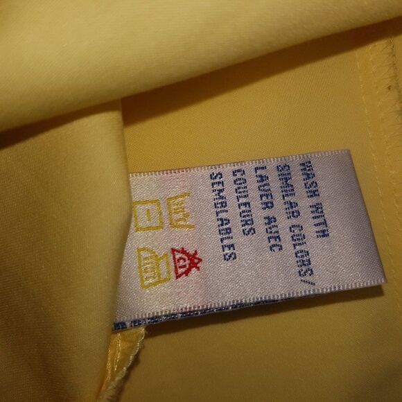 RICKI'S Ladies Lemon Capped Sleeve Blouse Button-Up V-Neck Size  4 NEW - Picture 8 of 10